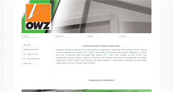 Desktop Screenshot of owz.pl